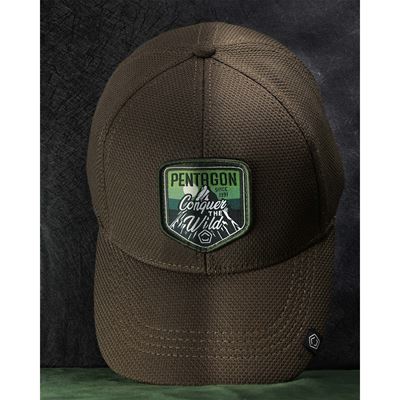 Casquette de baseball CONQUER MESH BB RAL 7013 PENTAGON K13073-06E 5