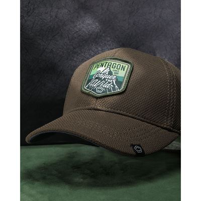 Casquette de baseball CONQUER MESH BB RAL 7013 PENTAGON K13073-06E 3