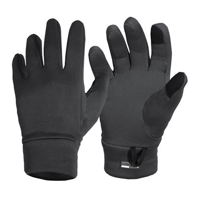 Gants d'hiver ARCTIC Super Fine fleece NOIRS