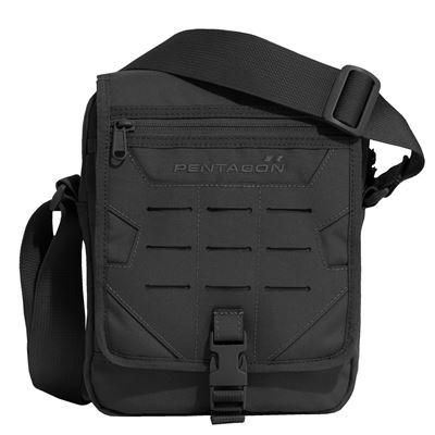 Sacoche MESSENGER tactique à bandoulière PENTAGON NOIR
