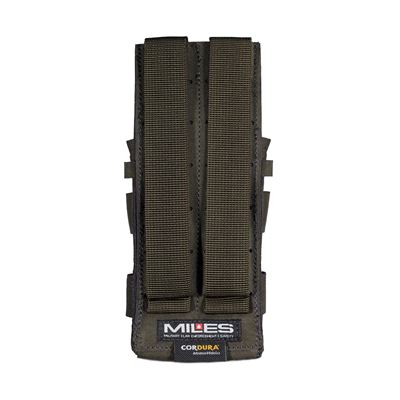 Sacoche AMINA pour deux chargeurs de type STANAG 4179 et AKM RAL 7013 PENTAGON K17110-06E 2