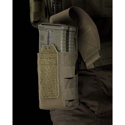Sacoche AMINA pour deux chargeurs de type STANAG 4179 et AKM RAL 7013 PENTAGON K17110-06E 4