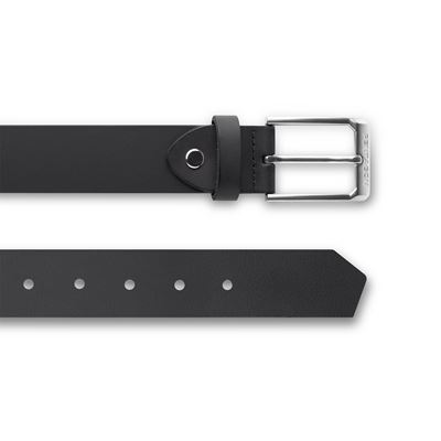Ceinture MONTE avec boucle ARGENTÉE 35 mm NOIRE PENTAGON K17140-STL-01 2