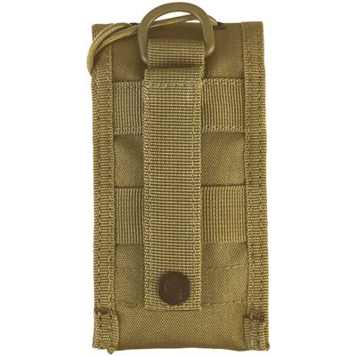 Étui MOLLE de protection pour téléphones avec cordon COYOTE KOMBAT KO-2090-CO 3