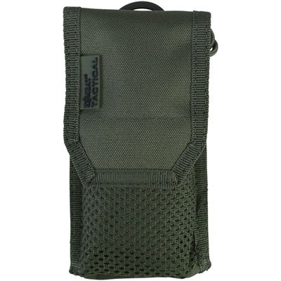 Étui MOLLE de protection pour téléphones avec cordon VERT KOMBAT KO-2090-OD 2