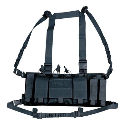 Gilet tactique TROJAN CHEST RIG NOIR