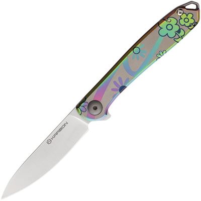 Couteau pliant TIDBIT MOTIF FLORAL