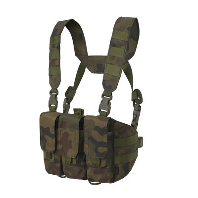 Gilet chest rig CHICOM Cordura® WOODLAND POLSKÝ