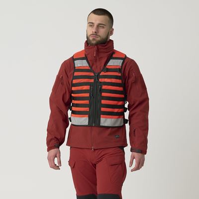 Gilet SAR de sauvetage ROUGE Helikon-Tex® KK-SAR-PO-FR 3
