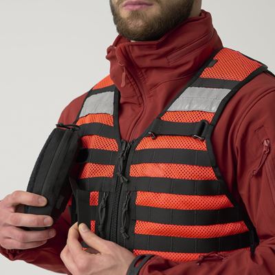 Gilet SAR de sauvetage ROUGE Helikon-Tex® KK-SAR-PO-FR 8