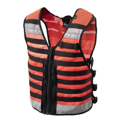 Gilet SAR de sauvetage ROUGE
