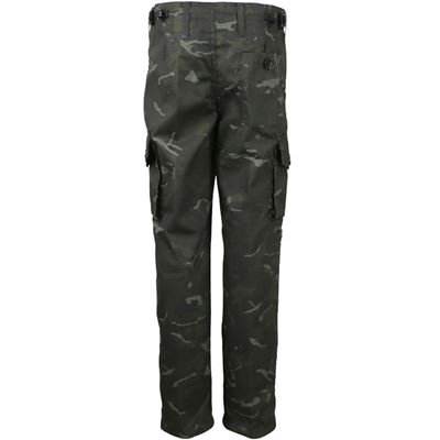 Pantalon camouflage pour enfants BTP BLACK KOMBAT KO-1016-BTP-BLK 3
