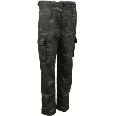 Pantalon camouflage pour enfants BTP BLACK