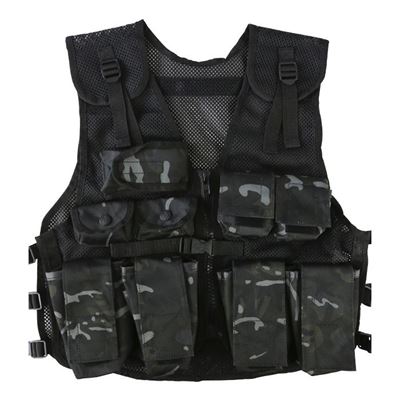 Gilet tactique pour enfants ASSAULT BTP BLACK
