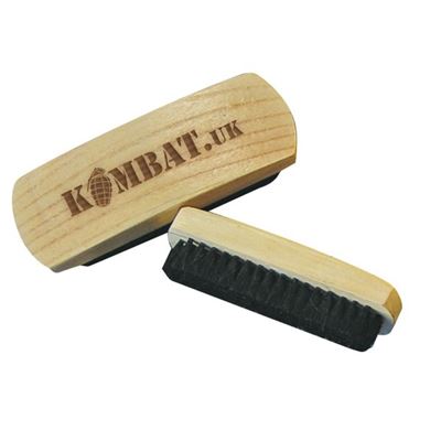Brosse à chaussures en bois
