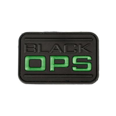 Écusson BLACK OPS plastique VELCRO NOIR