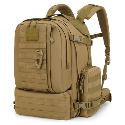 Sac à dos VIKING Patrol Pack MOLLE 60 litres COYOTE KOMBAT KO-1265-CO 3