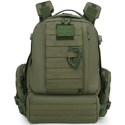 Sac à dos VIKING Patrol Pack MOLLE 60 litres VERT KOMBAT KO-1265-OD 2