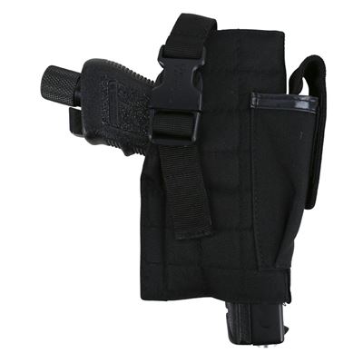 Étui ouvert pour pistolet MOLLE NOIR KOMBAT KO-1413-BLK 4