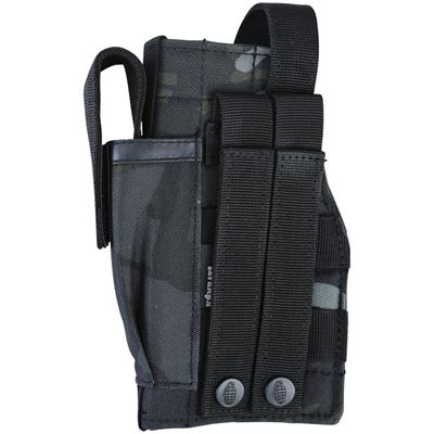 Étui ouvert pour pistolet MOLLE BTP BLACK KOMBAT KO-1413-BTPBLK 3