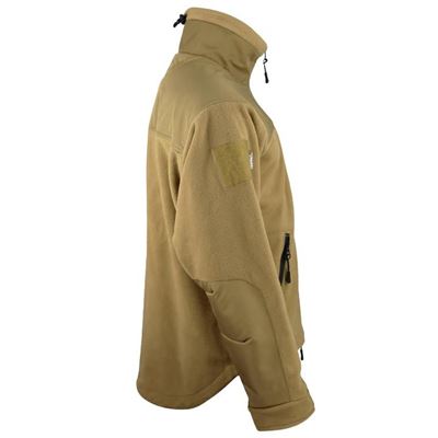 Sweat-shirt DEFENDER TACTICAL polaire COYOTE KOMBAT KO-1512-COY 4