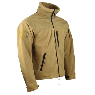 Sweat-shirt DEFENDER TACTICAL polaire COYOTE