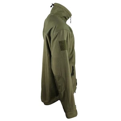Sweat-shirt DEFENDER TACTICAL polaire VERT KOMBAT KO-1512-OG 4