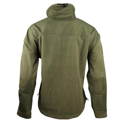 Sweat-shirt DEFENDER TACTICAL polaire VERT KOMBAT KO-1512-OG 2