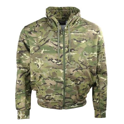 Sweat à capuche camouflage BTP