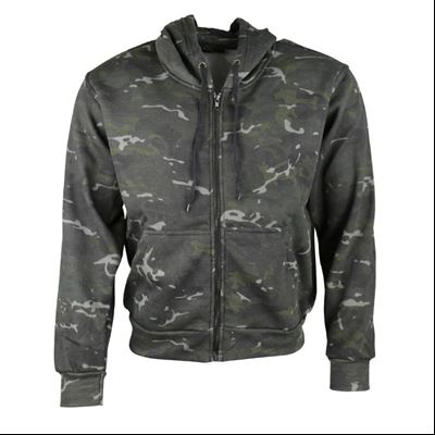 Sweat à capuche et fermeture éclair BTP BLACK KOMBAT KO-1633 2