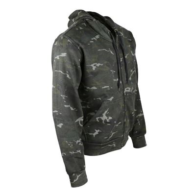 Sweat à capuche et fermeture éclair BTP BLACK