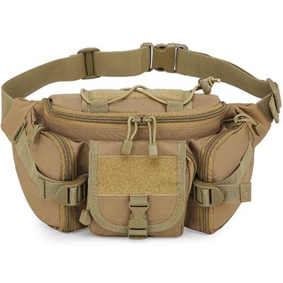 Sac banane tactique velcro COYOTE KOMBAT KO-1788-CO 2
