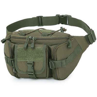 Sac banane tactique velcro VERT KOMBAT KO-1788-OG 2
