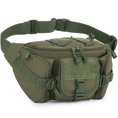 Sac banane tactique velcro VERT