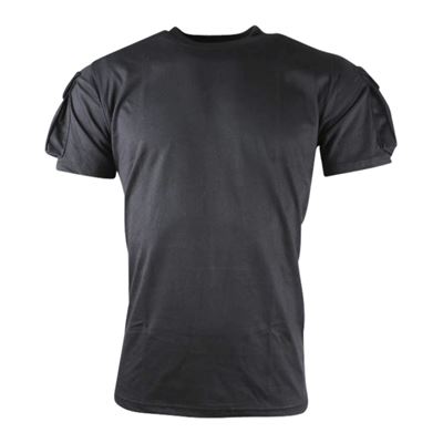 T-shirt TACTICAL VELCRO à manches courtes NOIR
