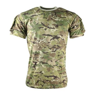 T-shirt TACTICAL VELCRO à manches courtes BTP