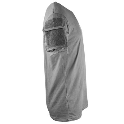 T-shirt TACTICAL VELCRO à manches courtes GRIS KOMBAT KO-1923-GUN 3