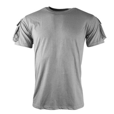 T-shirt TACTICAL VELCRO à manches courtes GRIS