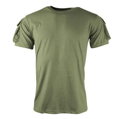 T-shirt TACTICAL VELCRO à manches courtes VERT