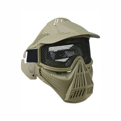 Masque intégral avec grille COYOTE KOMBAT KO-1939-COY 2
