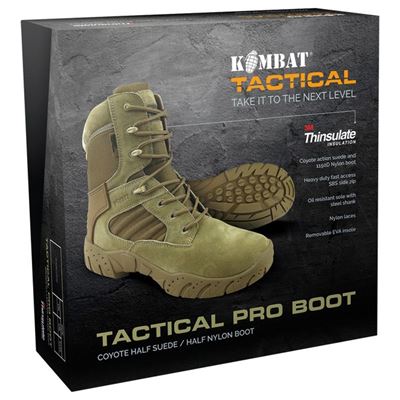 Chaussures tactiques PRO 50/50 COYOTE KOMBAT KO-2024-CO 4