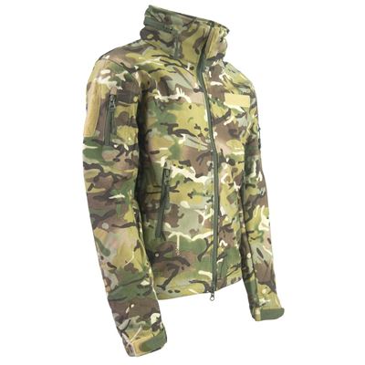 Veste softshell pour enfants PATRIOT camouflage BTP