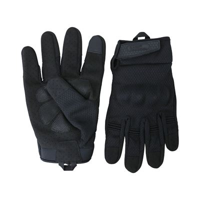 Gants tactiques RECON avec protection des articulations NOIRS KOMBAT KO-207-BLK 2
