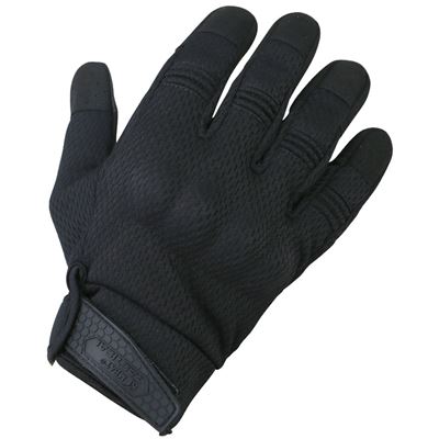 Gants tactiques RECON avec protection des articulations NOIRS