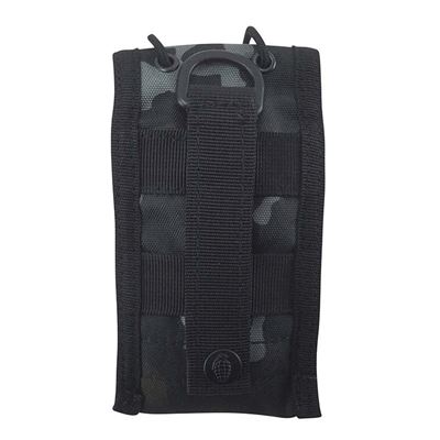 Étui MOLLE de protection pour téléphones avec cordon BTP BLACK KOMBAT KO-2090-BTPB 2