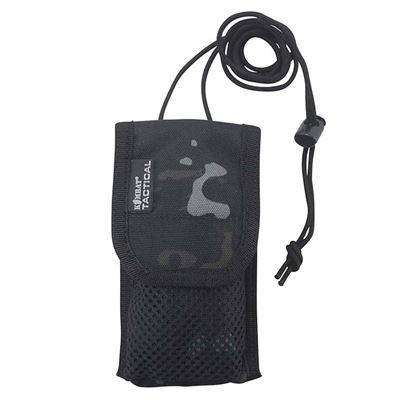 Étui MOLLE de protection pour téléphones avec cordon BTP BLACK