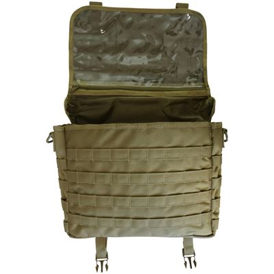 Sac à bandoulière MESSENGER moyen 20 litres COYOTE KOMBAT KO-2092-COY 4