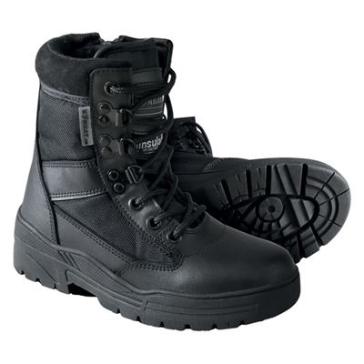 Chaussures pour enfants PATROL avec fermeture éclair NOIRES