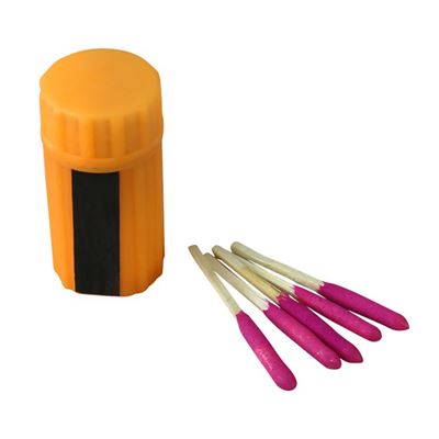 Allumettes KOMBAT résistantes à l'eau et au vent + boîte étanche