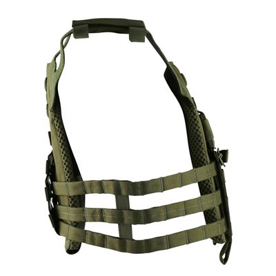 Gilet Buckle-Tek JPC porte-plaques VERT KOMBAT KO-2312-OG 4